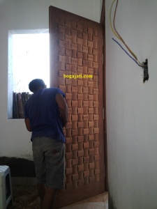 Pintu Kayu Merbau Oven