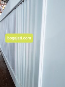 Pintu Garasi Kisi Kisi Cat Duco