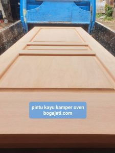 pintu kayu kamper oven