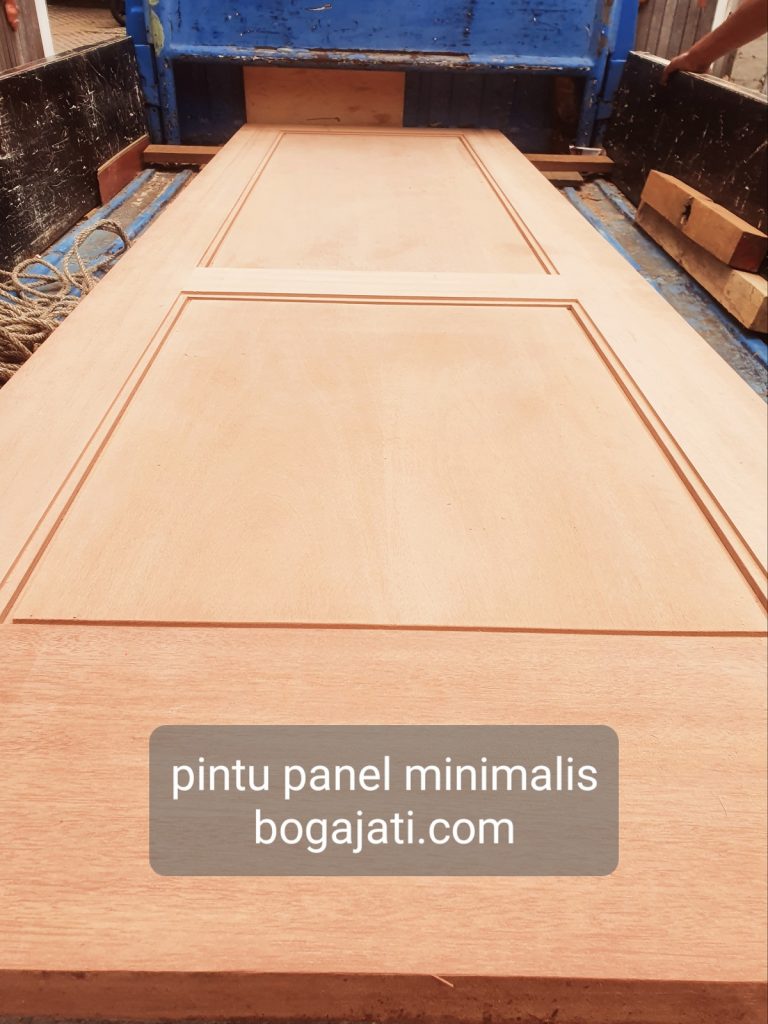 pintu panel minimalis